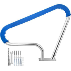 VEVOR Rampe Piscine Inox Barre dAppui Rail avec Housse Poignée 989x813 cm