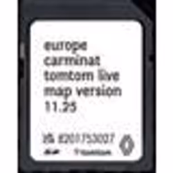 Carte SD Navigation GPS Europe 2024 - 11.25 - Compatible avec Renault TomTom Live