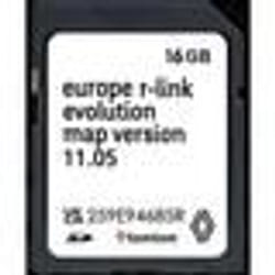 Carte SD Navigation GPS Europe 2023 - 11.05 - Compatible avec Renault R-Link