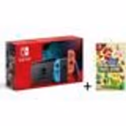 Console de salon - Nintendo - Switch - Rouge/Bleu Néon - 32 Go - Nouveau modèle V2