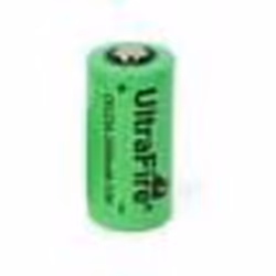 Batterie 3V 1000mAh Li-Ion CR123 Rechargeable ICR123A