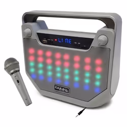 Enceinte Autonome Portable Ibiza Sound FREESOUND40-SI Bluetooth USB SD - Animation Lumineuse - Micro - Soirée Karaoké - Cadea ...