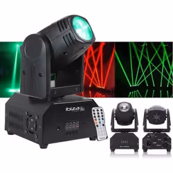 Jeu de Lumière lyre LMH250-RC Dmx IBIZA LIGHT rapide et puissante