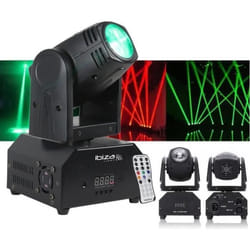 Jeu de Lumière lyre LMH250-RC Dmx IBIZA LIGHT rapide et puissante
