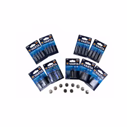 Mega Pack complet VARTA LONGLIFE Power + piles lithium 10 piles CR2032 3 Piles alcaline 9V 6LR61 LongLife Power Varta 8 piles ...