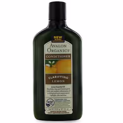 Avalon Organic Clarifying Lemon Conditioner, Femmes, Cheveux terne, Brillant, 312 g, 325 ml, Bouteille