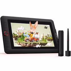 XPPen Artist 12 Pro, Avec fil, 5080 lpi, 256,32 x 144,18 mm, USB, 1 cm, Stylo