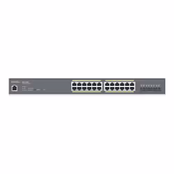 EnGenius ECS1528P commutateur réseau Géré L2+ Gigabit Ethernet (10/100/1000) Connexion Ethernet, supportant l'alimentation via ce port (PoE) Gris