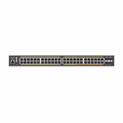 EnGenius ECS2552FP commutateur réseau Géré L2+ Gigabit Ethernet (10/100/1000) Connexion Ethernet, supportant l'alimentation via ce port (PoE) Noir