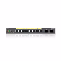 EnGenius EWS2910P-FIT commutateur réseau Géré L2+ Gigabit Ethernet (10/100/1000) Connexion Ethernet, supportant l'alimentation via ce port (PoE) Noir
