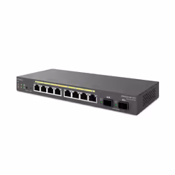 EnGenius EWS2910P-FIT commutateur réseau Géré L2+ Gigabit Ethernet (10/100/1000) Connexion Ethernet, supportant l'alimentation via ce port (PoE) Noir