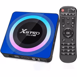 IDEALROYAL Android 13.0 TV BoxBoîtier TV RK3528 Quad-Core 4Go RAM 32GB ROM Box TV Support 8K 3D 2.45.0GHz WiFi 10100M Etherne ...