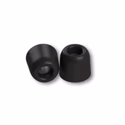 Comply 17-50111-11, Embouts d'oreillettes, mousse, Polyuréthane, Élastomère thermoplastique (TPE), Noir