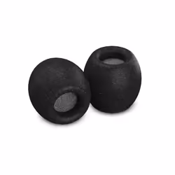 Comply 29-20121-11, Embouts d'oreillettes, mousse, Polyuréthane, Élastomère thermoplastique (TPE), Noir