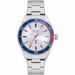 Nautica Montre Homme NAPFWS005 Argenté (Ø 44 mm) - TU