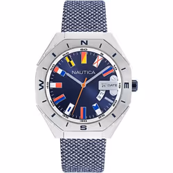 Montre Homme Nautica Loves The Ocean Bleu - Quartz - Tissu recyclé - Natation