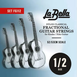 La Bella FG112 corde d'instrument de musique Acoustique 6 pièce(s) Guitare