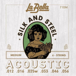 La Bella 710M corde d'instrument de musique Acoustique 6 pièce(s) Guitare