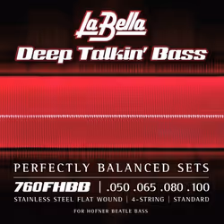 La Bella 760FHBB, Guitare, Acier, Basse