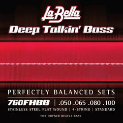 La Bella 760FHBB corde d'instrument de musique Basse Acier Guitare