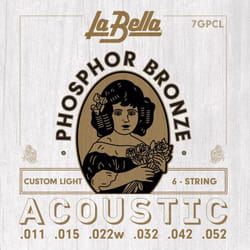 La Bella 7GPCL corde d'instrument de musique Acoustique 6 pièce(s) Guitare