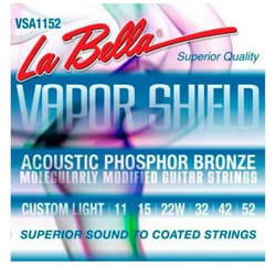 La Bella VSA1252 corde d'instrument de musique Acoustique 6 pièce(s) Guitare