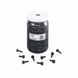 Middle Atlantic Products HP500, Rack screws, Noir, Acier, Greenguard, 19 mm, 500 pièce(s)