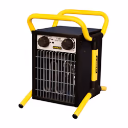Stanley ST-02-230-E, Chauffage de ventilateur électrique, IPX4, CE, Intérieure et extérieure, Sol, Noir, Jaune
