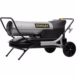 Stanley Puissant canon à air chaud puissant au diesel/pétrole, 36.6 kW, idéal pour une utilisation en extérieur, réservoir de ...