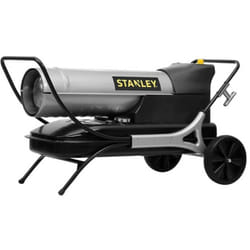 Stanley - Puissant canon à air chaud puissant au diesel/pétrole, 36.6 kW, idéal pour une utilisation en extérieur, réservoir de carburant de 37.85 l,