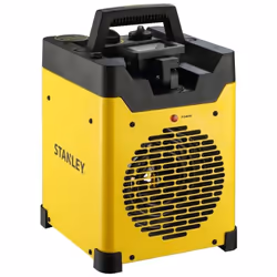 Caractéristiques du chauffage électrique de chantier industriel 3000W - + projecteur LED orientable - jaune - Stanley : Modèl ...