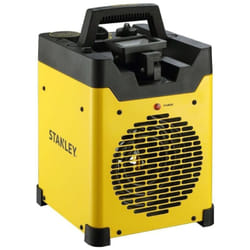 Stanley - Chauffage électrique chantier industriel 3000W + projecteur led