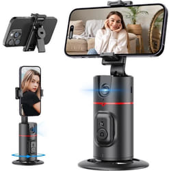 Trépied à Suivi Automatique du Visage 360° avec Télécommande sans Fil