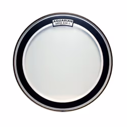 Aquarian Drumheads SKI22, Grosse caisse, Noir, Blanc, 1 pièce(s), 558,8 mm, 558,8 mm