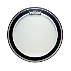 Aquarian Drumheads SKII16 tambour acoustique Noir, Transparent