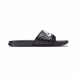 Claquettes - NIKE - BenassiI JDI - Noir - Basse - Synthétique - Plat
