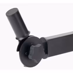 On-Stage Stands SS7322B support de haut-parleurs Mur Acier Noir
