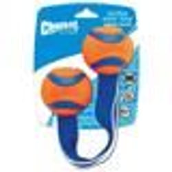 CHUCKIT! Ultra duo tug M - 2 balles en caoutchouc Ø 65cm - Pour chien