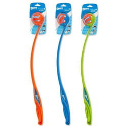 CHUCKIT! Lanceur de balle 25M - Vert orange ou bleu - Pour chien