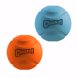 Chuckit! 19400, Chien, Balle, Bleu, Orange, Caoutchouc, Attirant, 6,35 cm