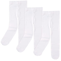 Luvable Friends 01505_white_2T-4T Femelle 3 paire(s)