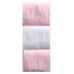 Luvable Friends 01505_pink_2T-4T, Enfant, Femelle, 2T-4T, 3 paire(s)