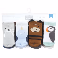 Hudson Baby 10708392_ARCTICANIMALS_6-12M chaussette Mâle