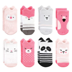 Hudson Baby 10708396_PINKANIMALS_0-6M chaussette Femelle