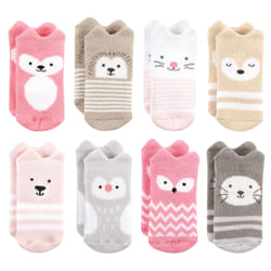 Hudson Baby 10708398_GIRLWOODLAND_0-6M chaussette Femelle 8 paire(s)