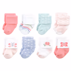 Hudson Baby 10708434_PASTELBUTTERFLY_0-6M, Bébé (0-2 ans), Femelle, 0-6 M