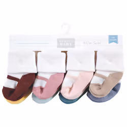 Hudson Baby 10708436_SOFTEARTHTONESHOES_0-6M chaussette Femelle