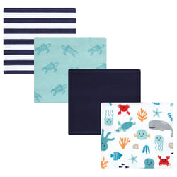 Hudson Baby 10208886_SEACHARACTERS_ONESIZE Couverture pour bébé Garçon