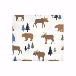 Hudson Baby 10208897_MOOSEBEAR_ONESIZE Couverture pour bébé Garçon