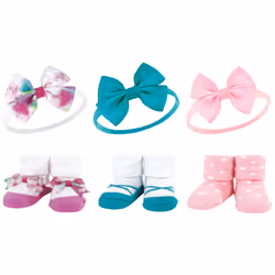 Hudson Baby 10713553_TIE-DYE_ONESIZE, Chapeau, Chaussettes, Femelle, Enfant, One Size